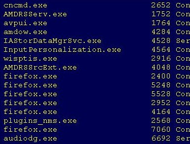 Color Console la ligne de commandes alternative