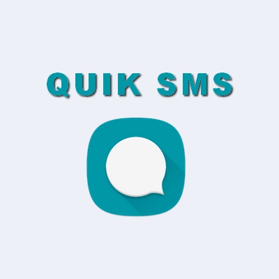 QUIK SMS : L'Application SMS Open Source sur Android