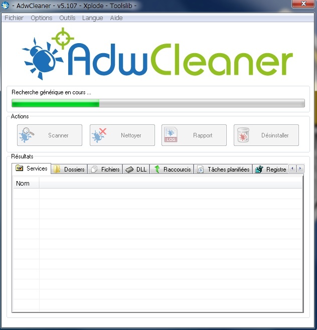 Éliminez les indésirables avec AdwCleaner